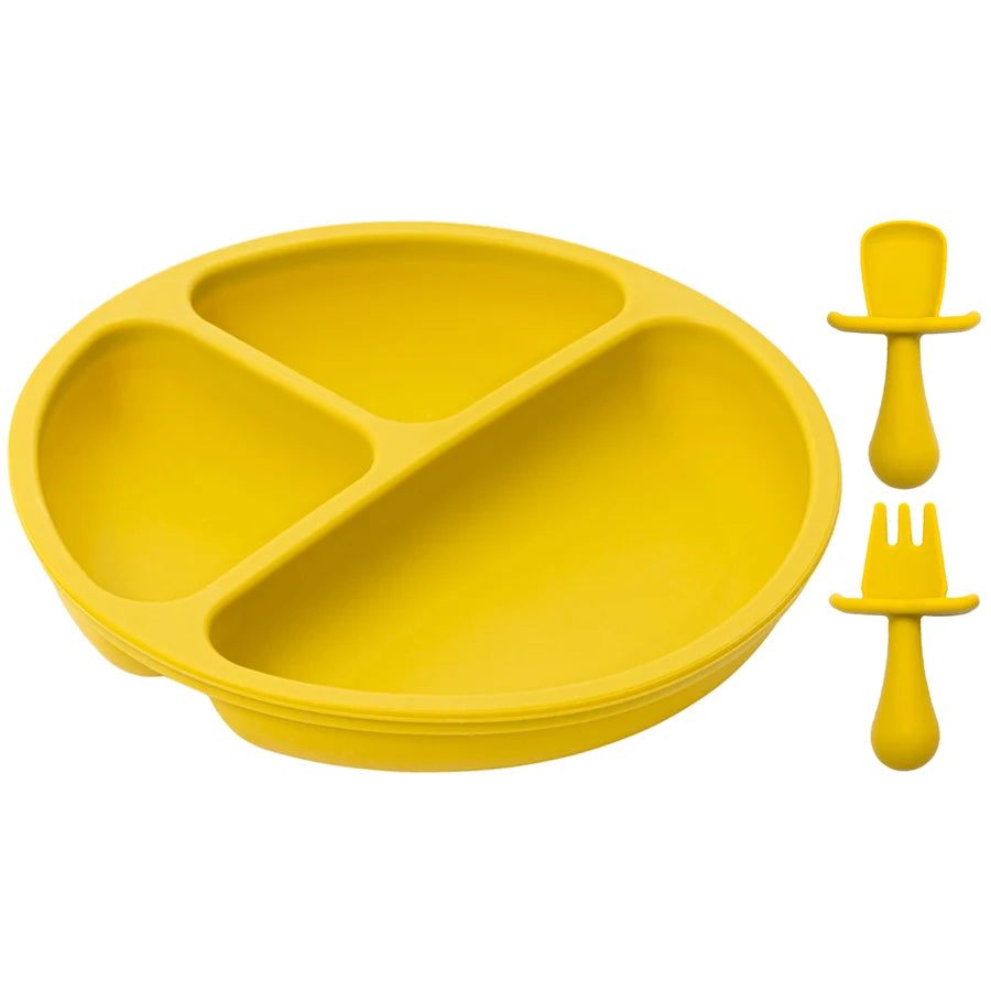 Mini Munch 3pc Silicone Tableware Set