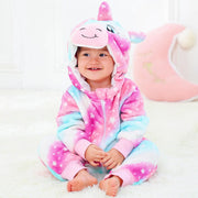 Baby Winter Hooded Romper Pajamas