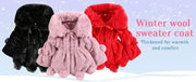 Girls' Thickened Down Cotton Jacket