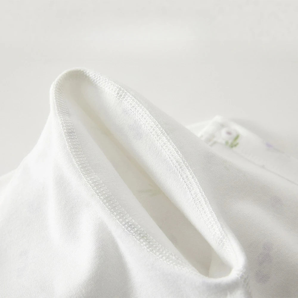 AYNIGIELL Baby Clothes Spring Autumn Pure Cotton Underwear Newborn Onesie Romper Long Sleeve Loungewear Outfit Bodysuit