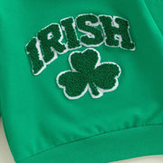 St. Patrick's Day Kids Shamrock Hoodie
