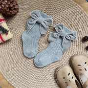 Baby Girls  Big Bow Christmas Socks