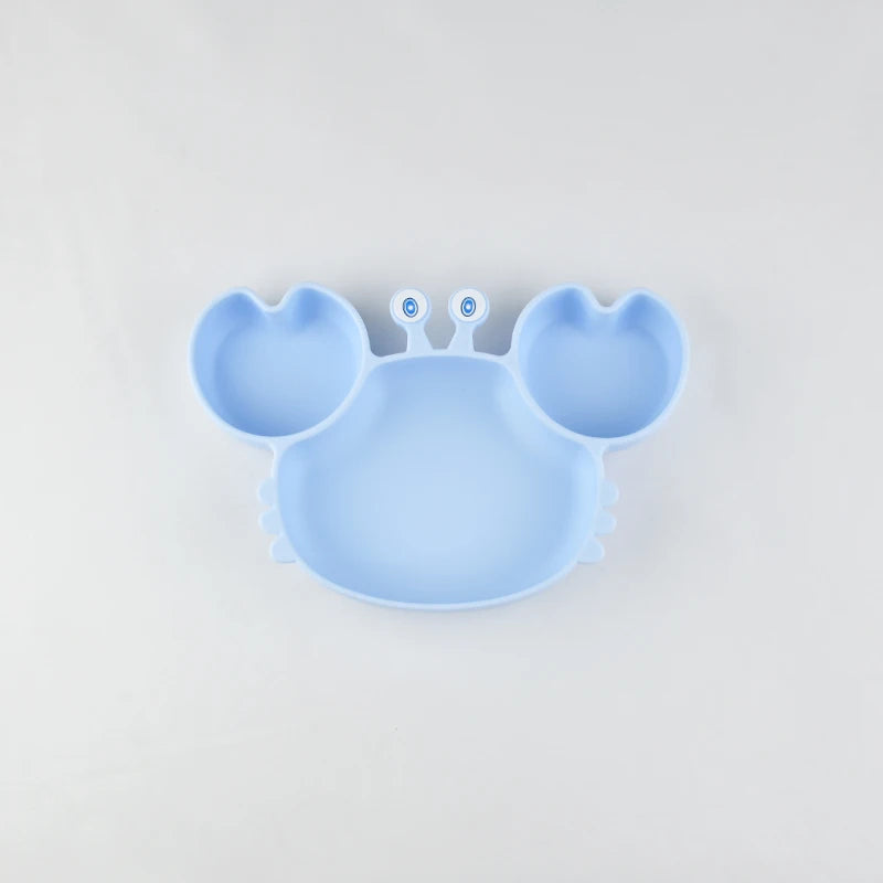 Crabby Meal Silicone Suction Plate