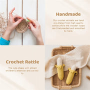 Lemo Tune Crochet Rattle Teether