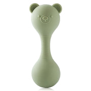 Bear Beat Silicone Teether Rattle
