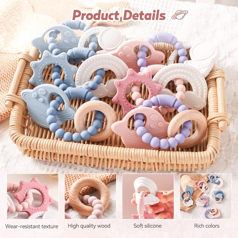 Orbit Bite Planet Teether Ring