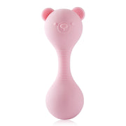Bear Beat Silicone Teether Rattle