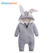 Hooded Long-Sleeve Jumpsuit