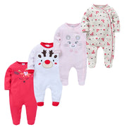 Baby Boy Rompers Newborn Cotton Long Sleeve O-neck 0-12M Onesie Clothing