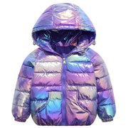 Girls' Thickened Down Cotton Jacket