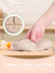 Dino Plate Suction Dish
