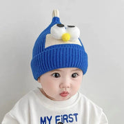 Cute Bear Ear Protection Knitted Winter Hat