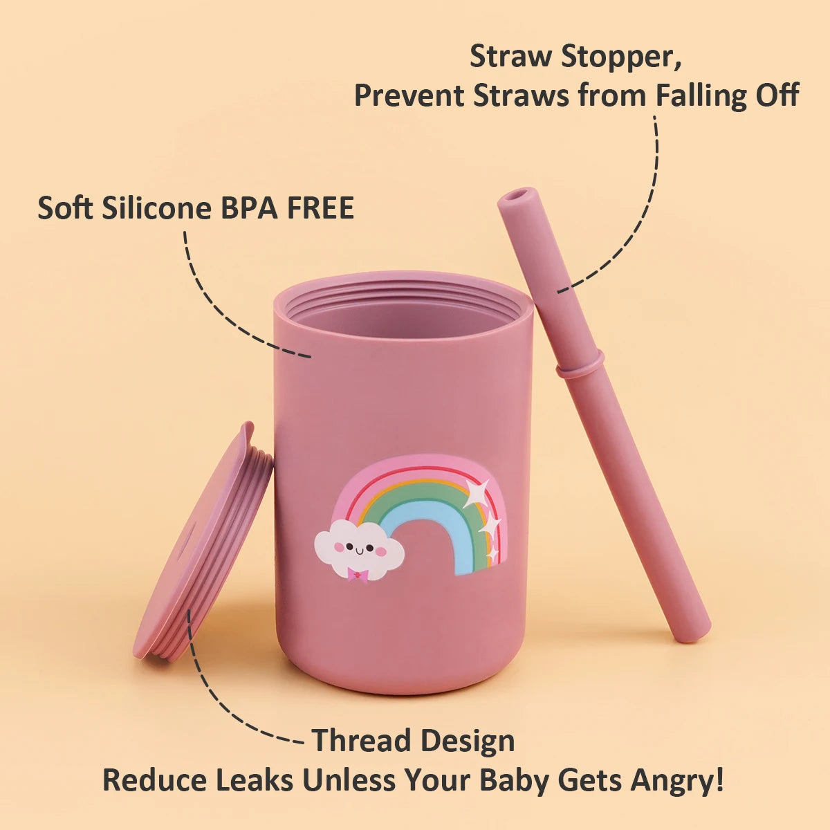 FeedEase™ 5pc Silicone Set