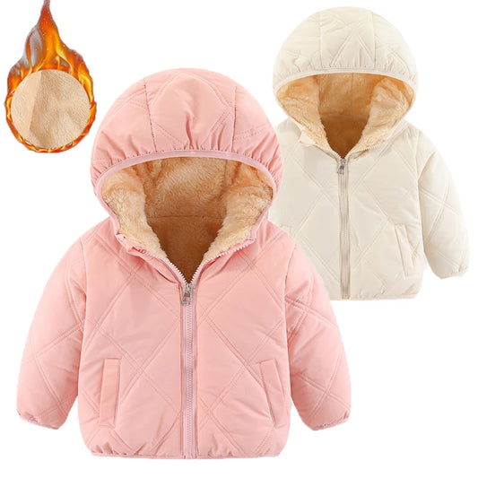 Kids Winter Hooded Jacket