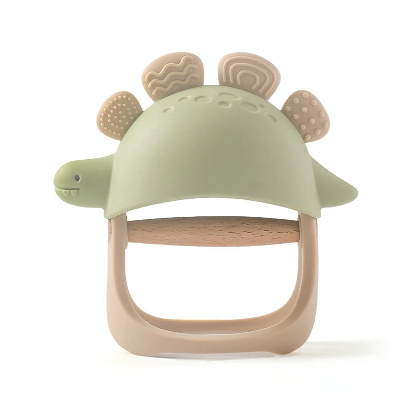 Dino Chew Silicone Teether Bracelet