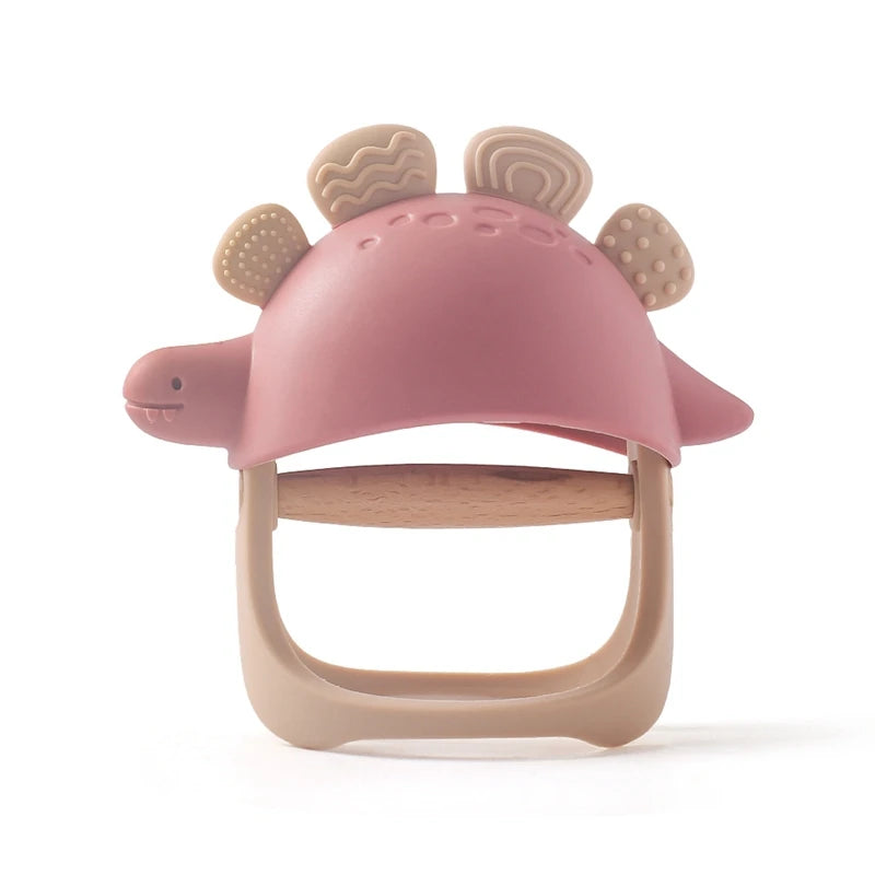 Dino Chew Silicone Teether Bracelet