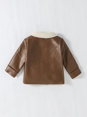 Baby Fashion Zipper Warm Coat