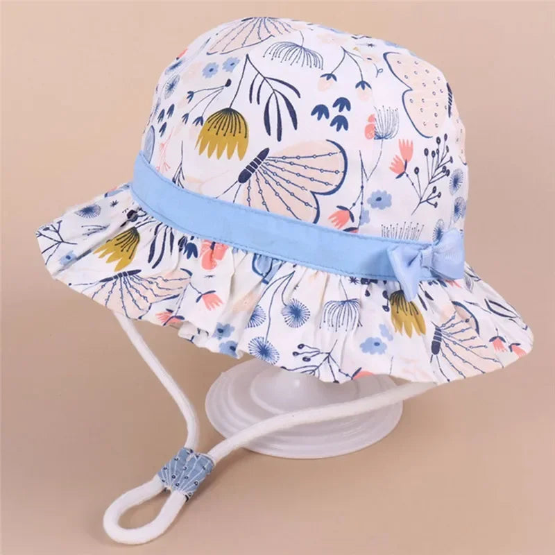 New Panama Summer Baby Girls Hat