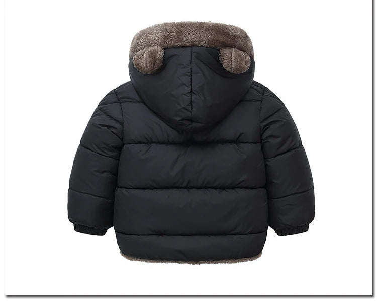 Lamb Wool & Velvet Thick Coat for Kids