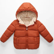 Lamb Wool & Velvet Thick Coat for Kids