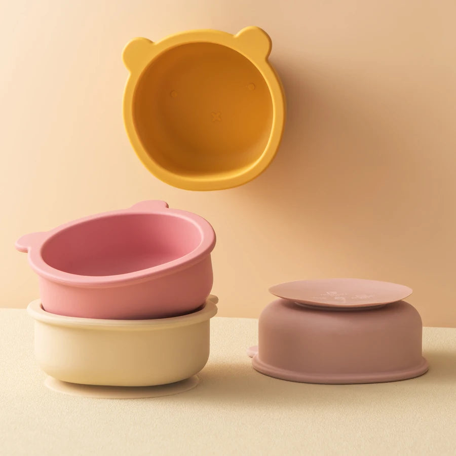 Bear Grip Silicone Suction Bowl