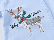 Baby Boy Rompers Newborn Cotton Long Sleeve O-neck 0-12M Onesie Clothing
