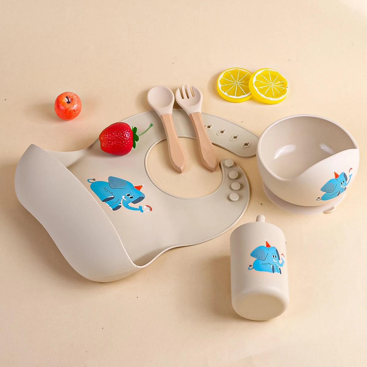 FeedEase™ 5pc Silicone Set