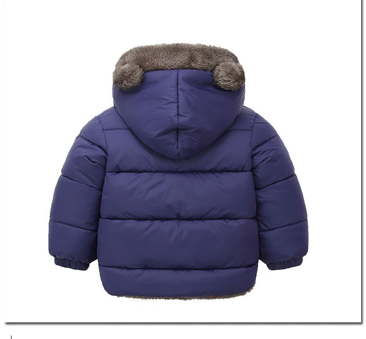 Lamb Wool & Velvet Thick Coat for Kids