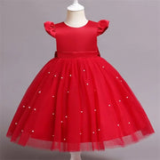 Elegant Beaded Princess Dress