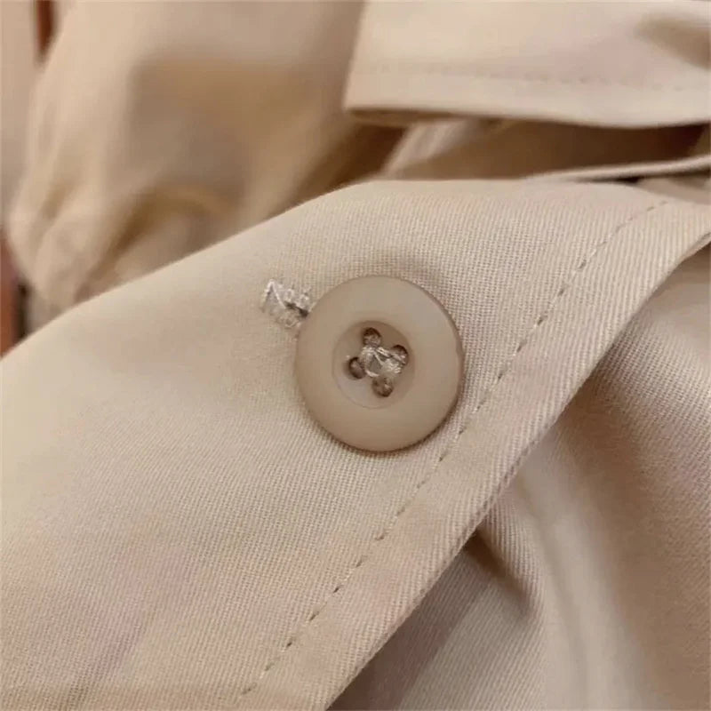 Elegant Long Windbreaker Jackets