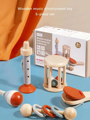 Tini Tunes Wooden Hand Bell Toy