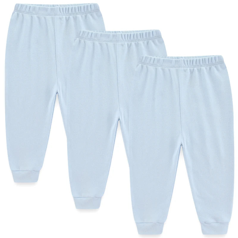 3-5PCS Baby Cotton Pants