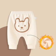 Autumn Winter Baby Girl Fleece Jogger Pants
