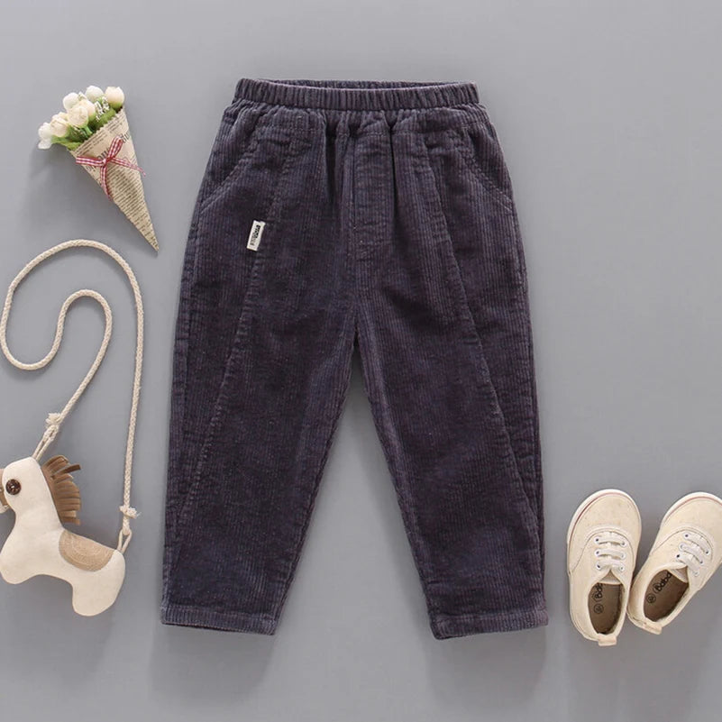 Boys' Plush Casual Pants