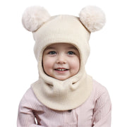 Pompom Baby Winter Hat & Scarf