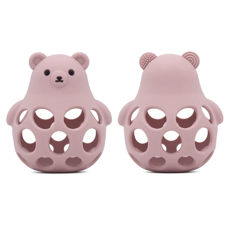Chickie Chew Hollow Teether Rattle