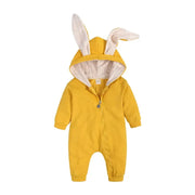 Hooded Long-Sleeve Jumpsuit