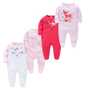 Baby Boy Rompers Newborn Cotton Long Sleeve O-neck 0-12M Onesie Clothing
