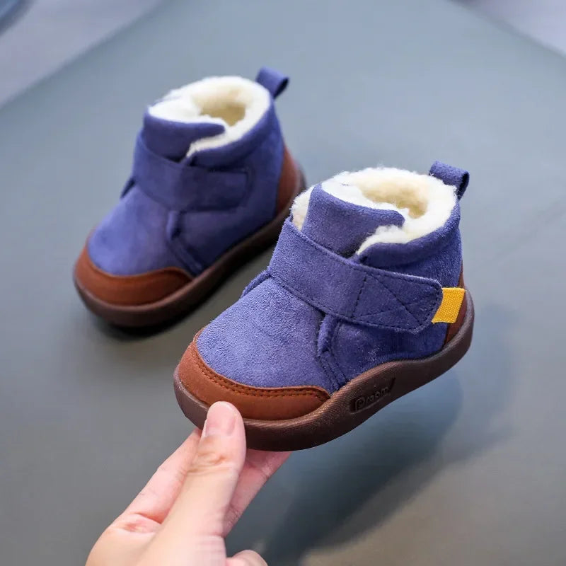 Warm Plush Toddler Shoes for Boys & Girls