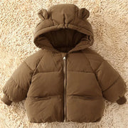 Kids Warm Hooded Jacket