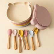 Stick Ease Silicone Baby Feeding Set