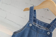 Baby Girls' Cute Top & Denim Pants Set