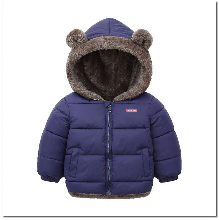 Lamb Wool & Velvet Thick Coat for Kids