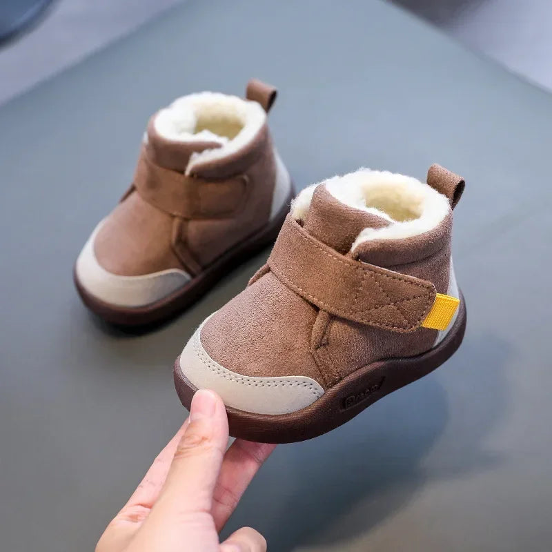 Warm Plush Toddler Shoes for Boys & Girls