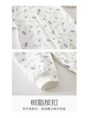 AYNIGIELL Baby Clothes Spring Autumn Pure Cotton Underwear Newborn Onesie Romper Long Sleeve Loungewear Outfit Bodysuit