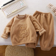 Kids' Flannel Pajama Set