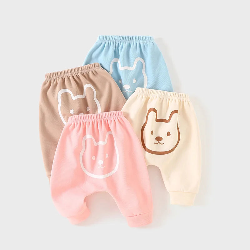 Autumn Winter Baby Girl Fleece Jogger Pants