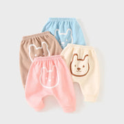 Autumn Winter Baby Girl Fleece Jogger Pants