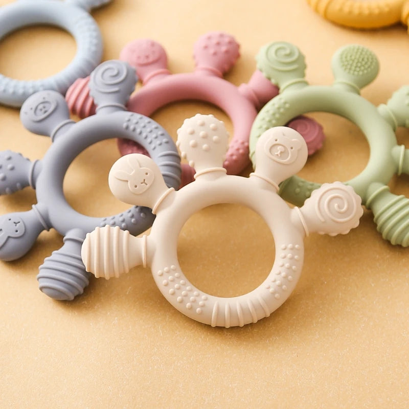 Ani Sooth Silicone Teether Ring