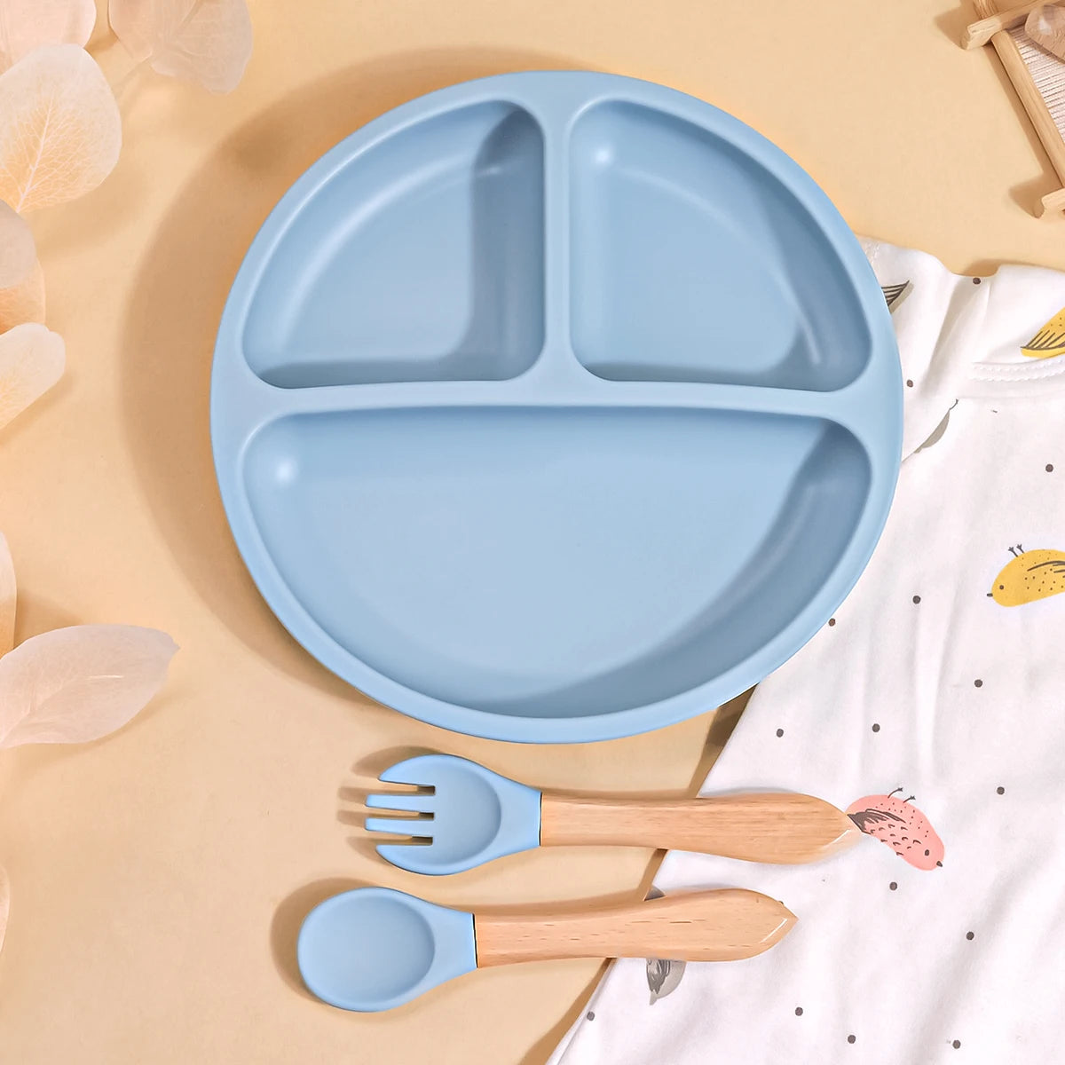 Lil Dine 3pc Silicone Feeding Set
